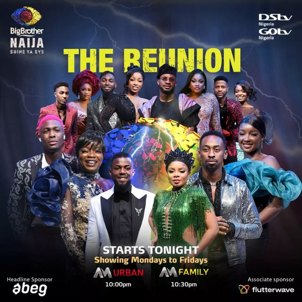 BBnaija: Shine ya Eye: The Reunion